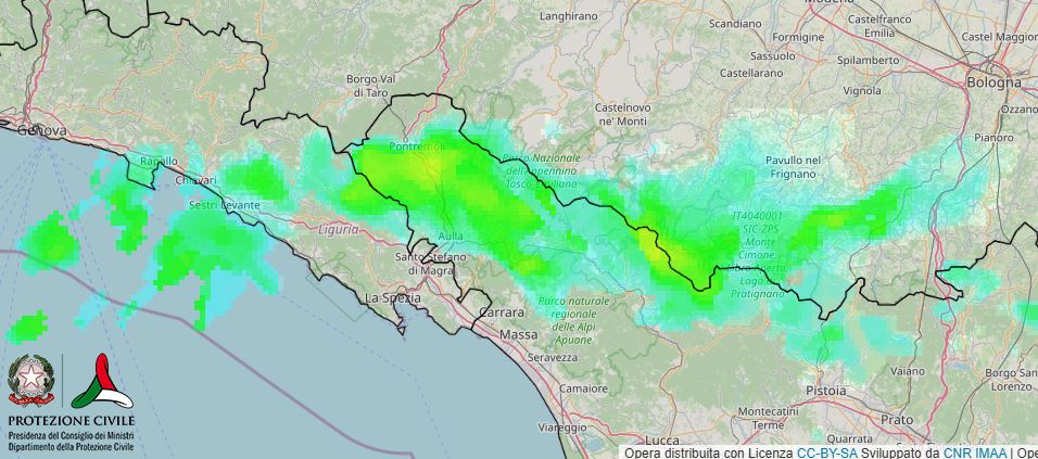maltempo neve toscana emilia romagna