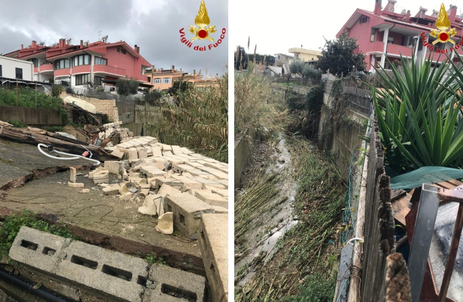 Maltempo Lazio, esonda corso d’acqua a Santa Marinella: danni in alcune ville vicine | FOTO