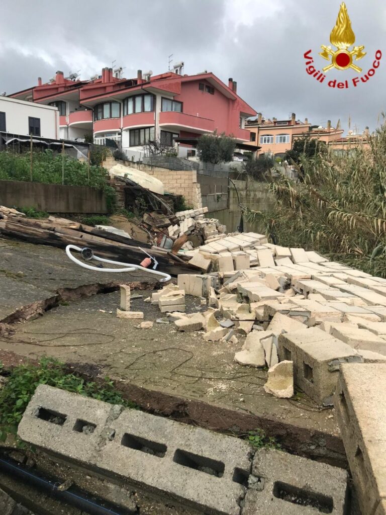 maltempo santa marinella lazio