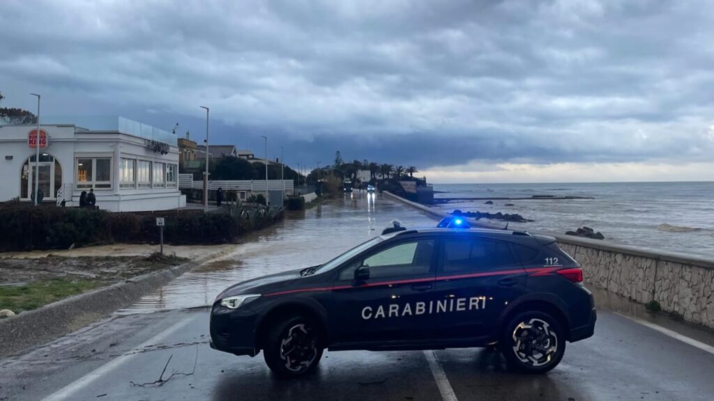 maltempo santa marinella roma lazio