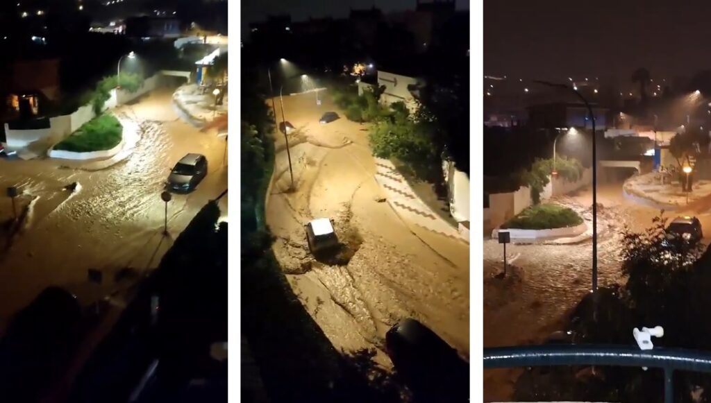 maltempo spagna alluvione torremolinos malaga