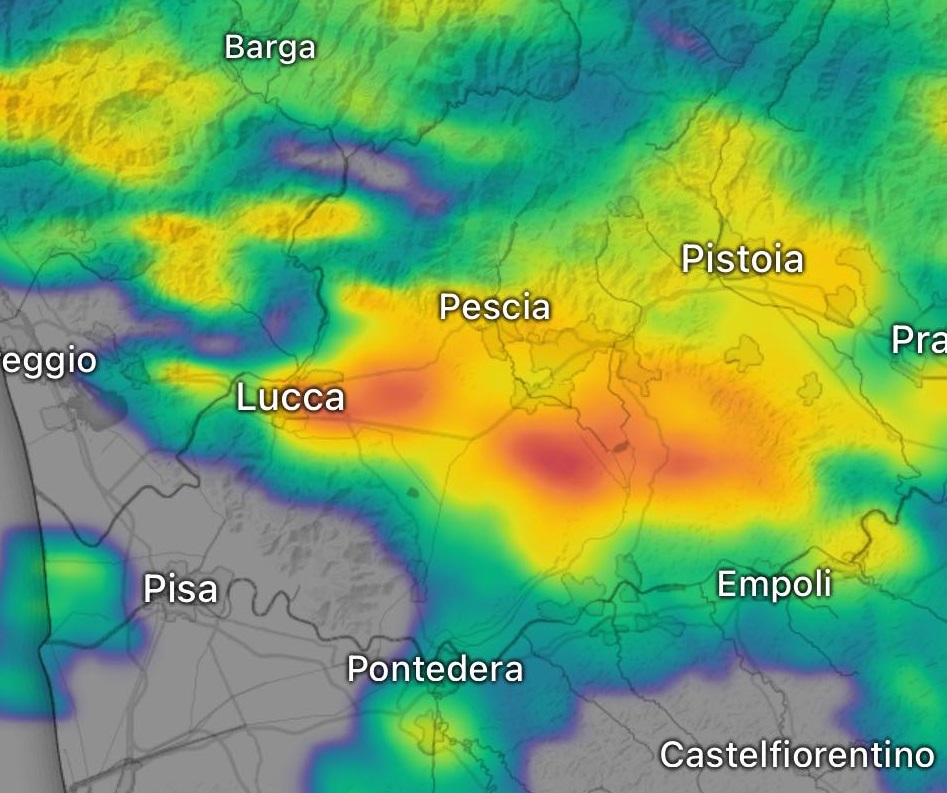 maltempo toscana