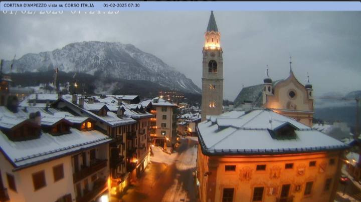 neve cortina veneto