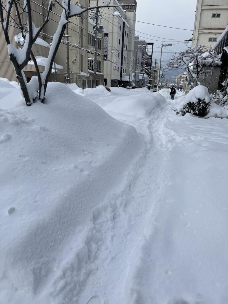 neve giappone aomori