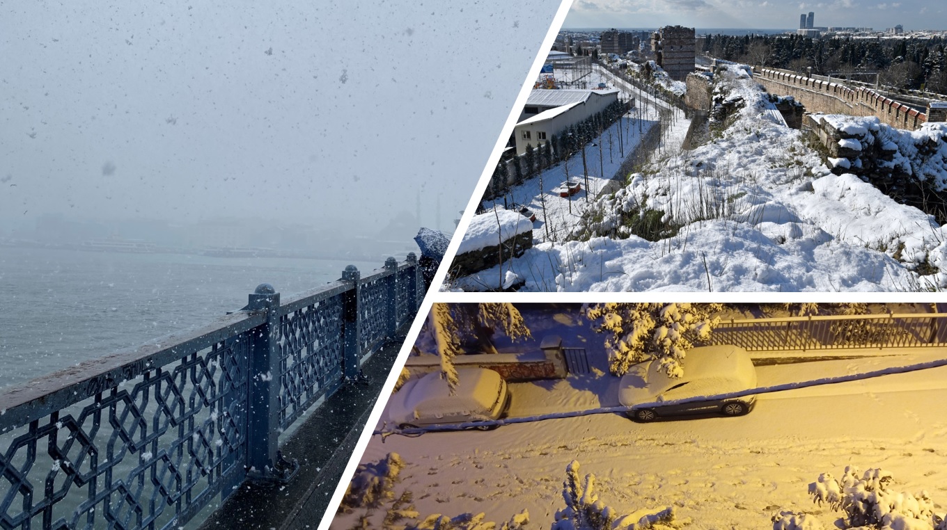 Turchia, la neve assedia Istanbul: la tempesta si intensifica | FOTO