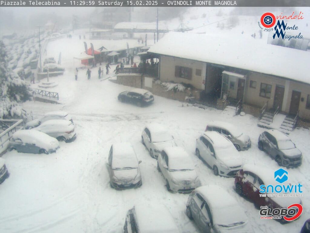 neve ovindoli abruzzo
