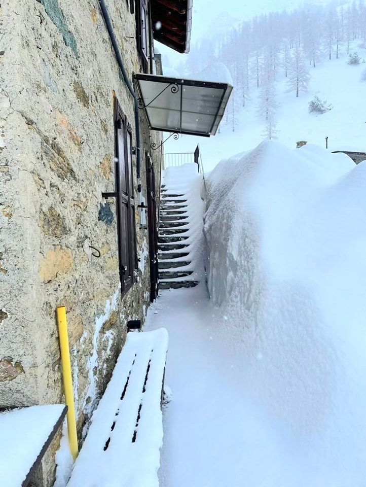 neve pian della mussa piemonte