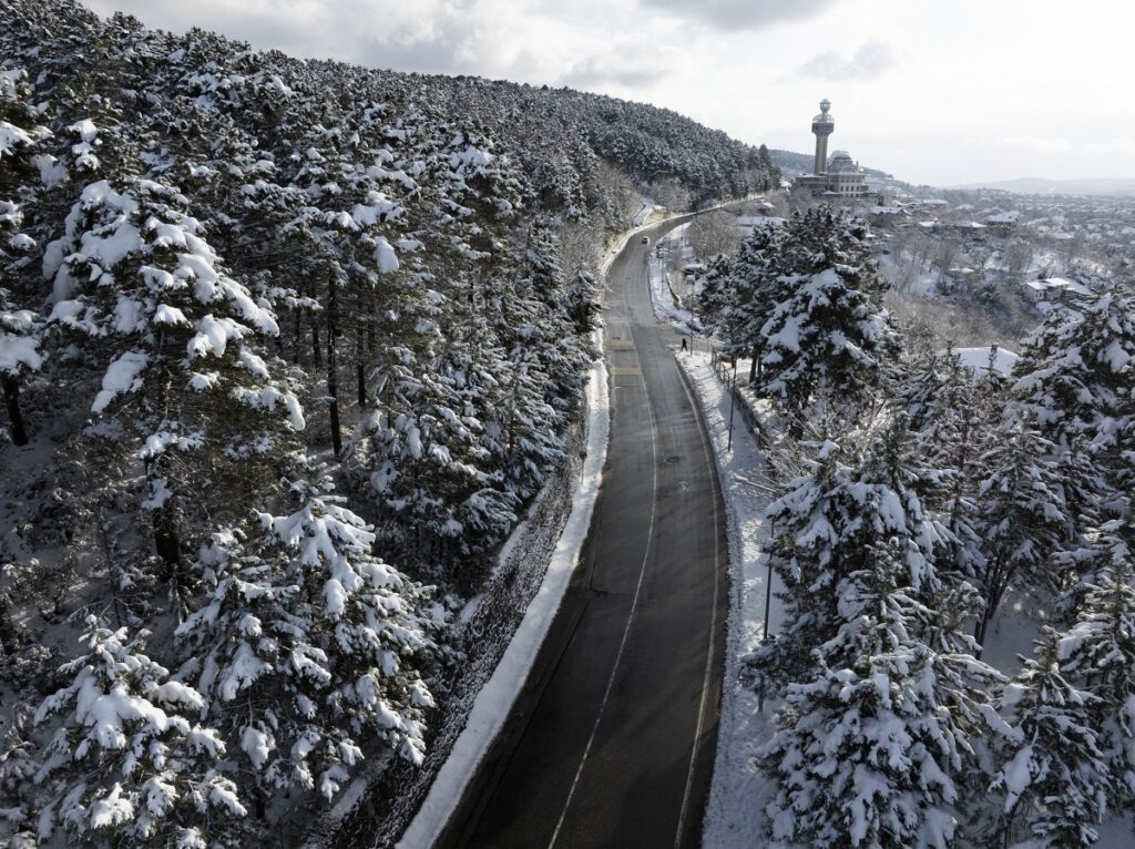 neve turchia istanbul