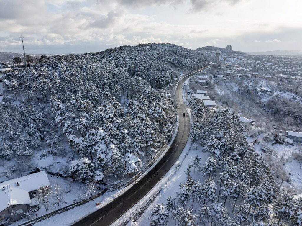 neve turchia istanbul