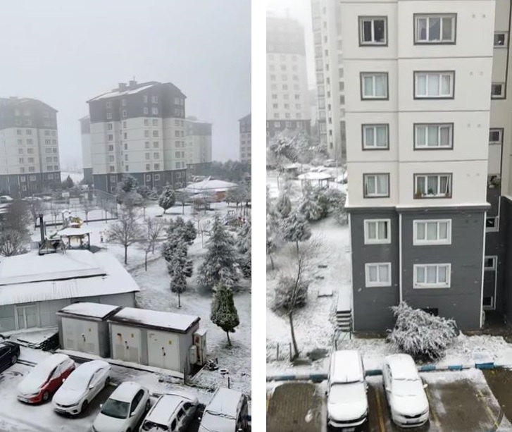 neve turchia istanbul