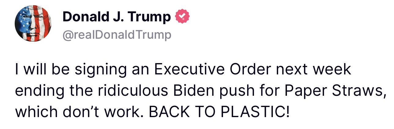 plastica trump