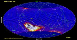 stazione spaziale monitor cielo
