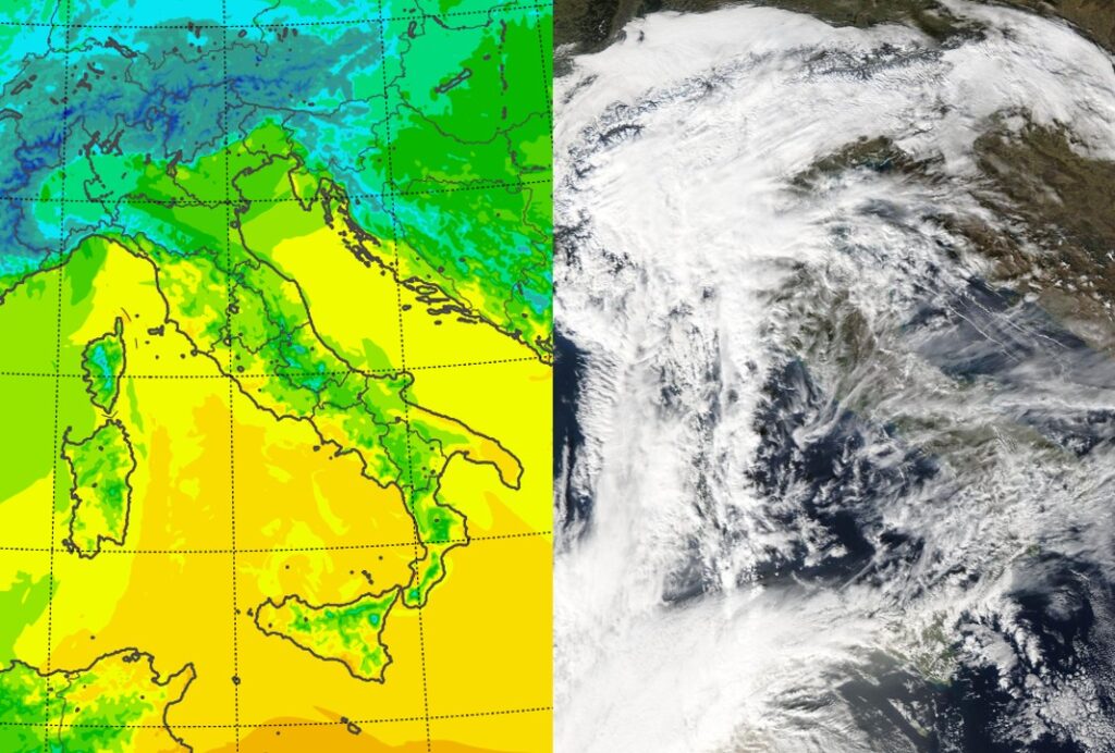 temperature massime 1 febbraio 2025