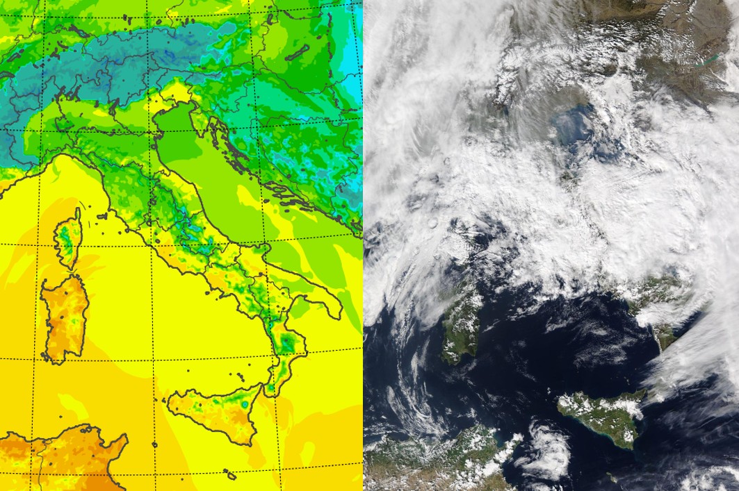 Meteo, le temperature massime di oggi: +22°C a Villamassargia