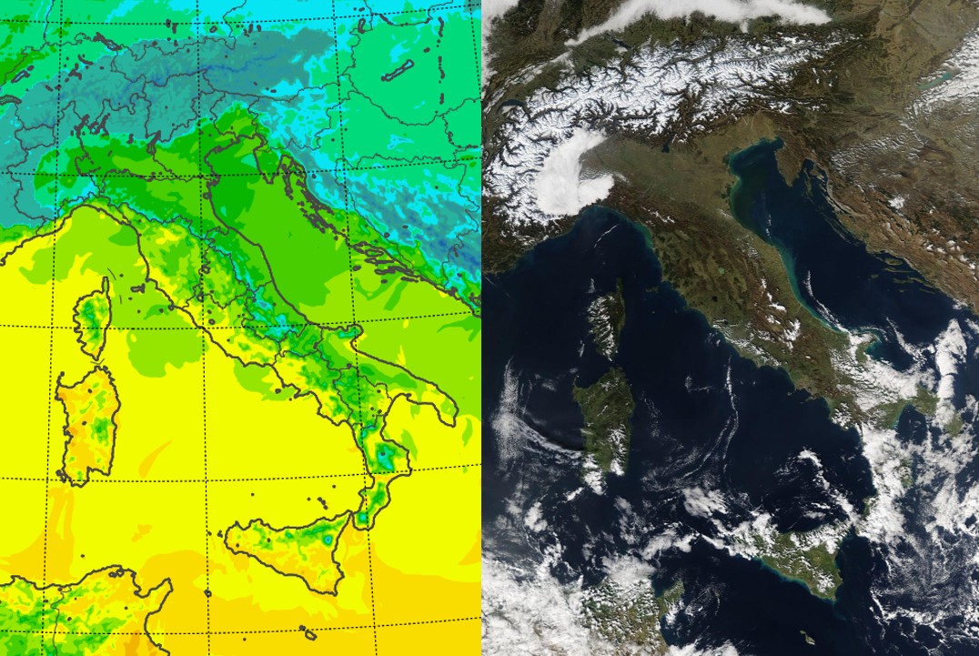 Meteo, le temperature massime di oggi: +19°C a Lentini
