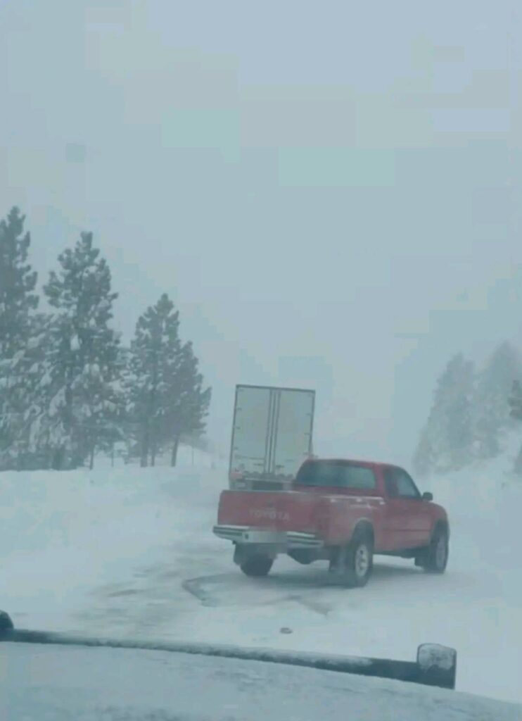 tempesta maltempo california