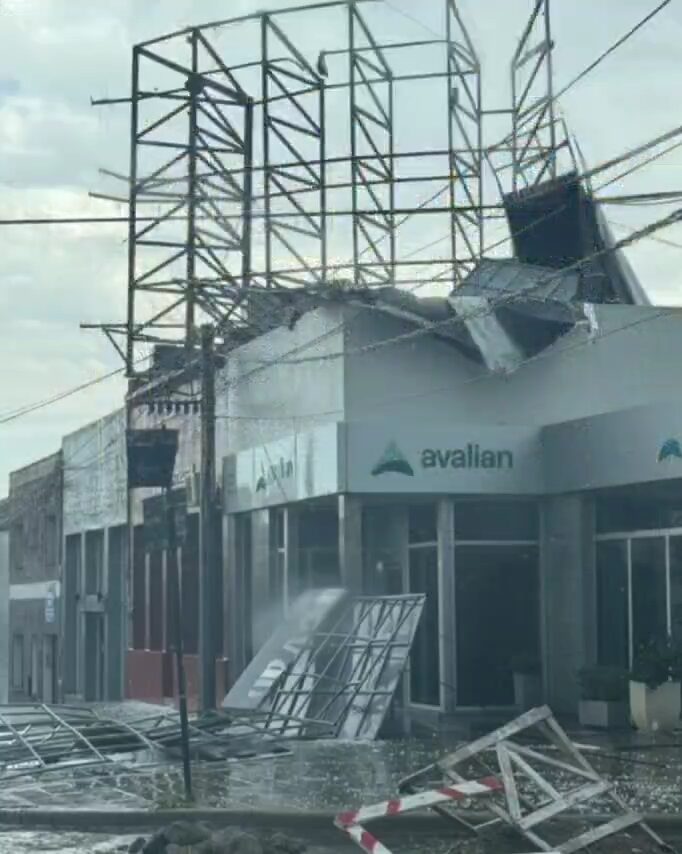 temporale grandine argentina tempesta maltempo