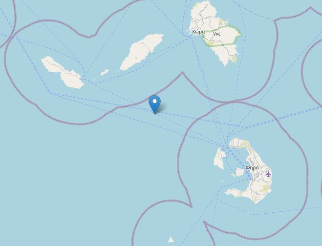terremoti santorini oggi