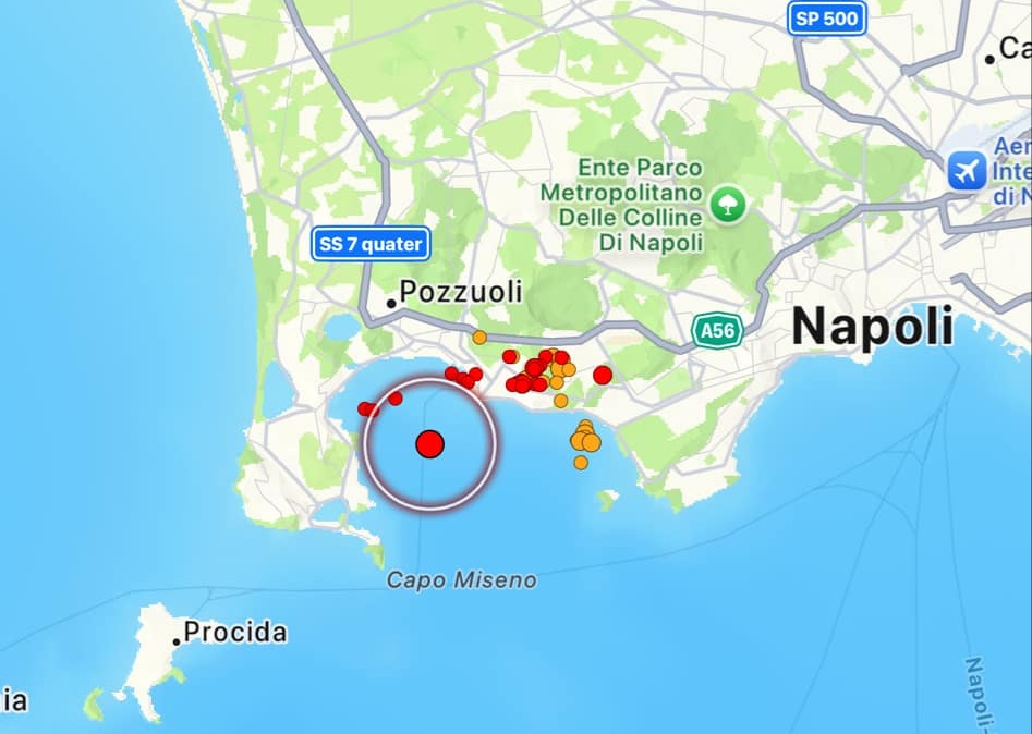 terremoto campi flegrei