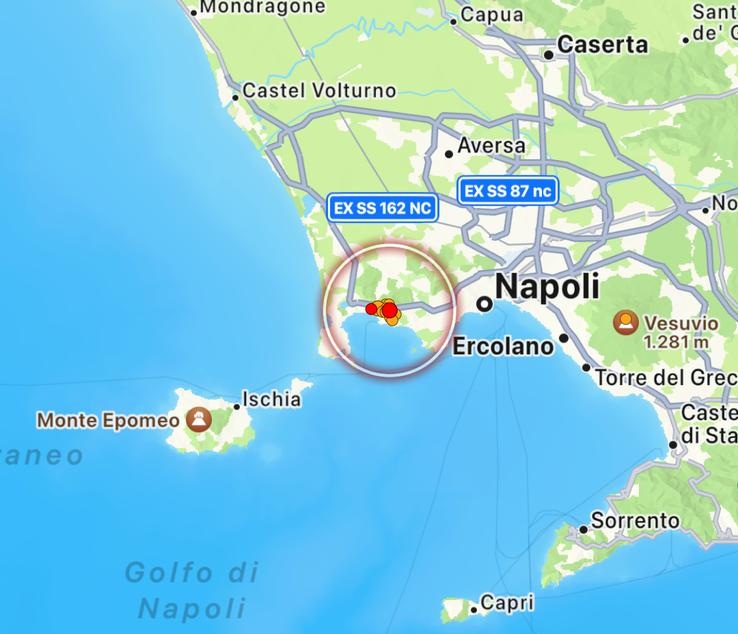 terremoto campi flegrei