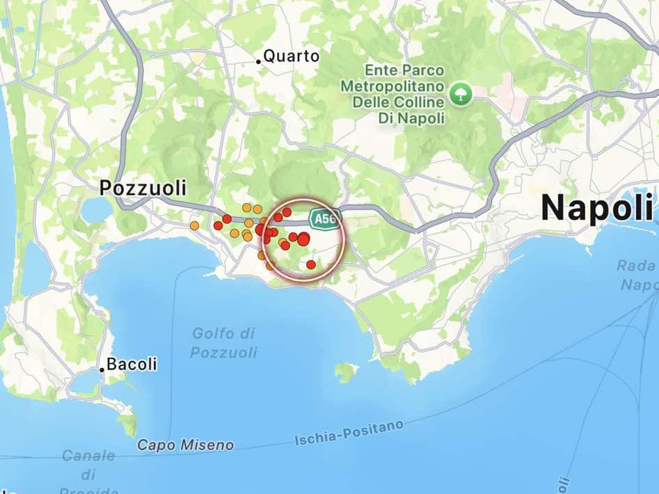 terremoto campi flegrei
