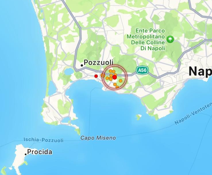 terremoto campi flegrei