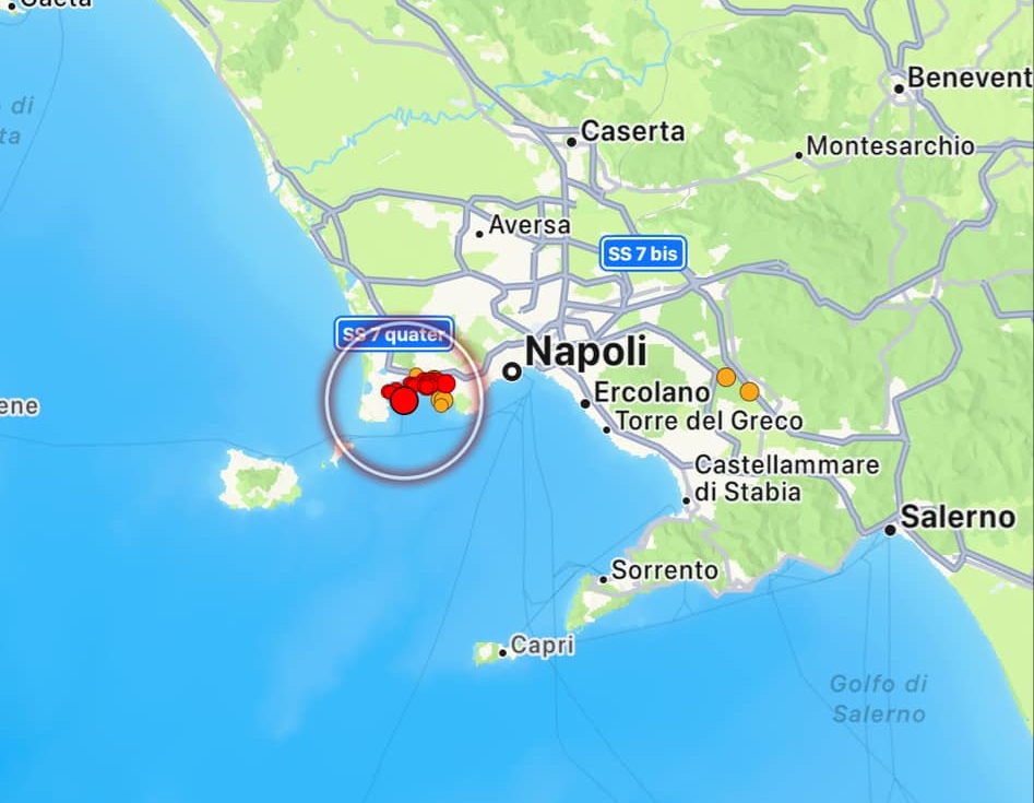 terremoto campi flegrei