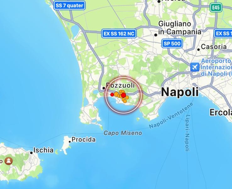 terremoto campi flegrei