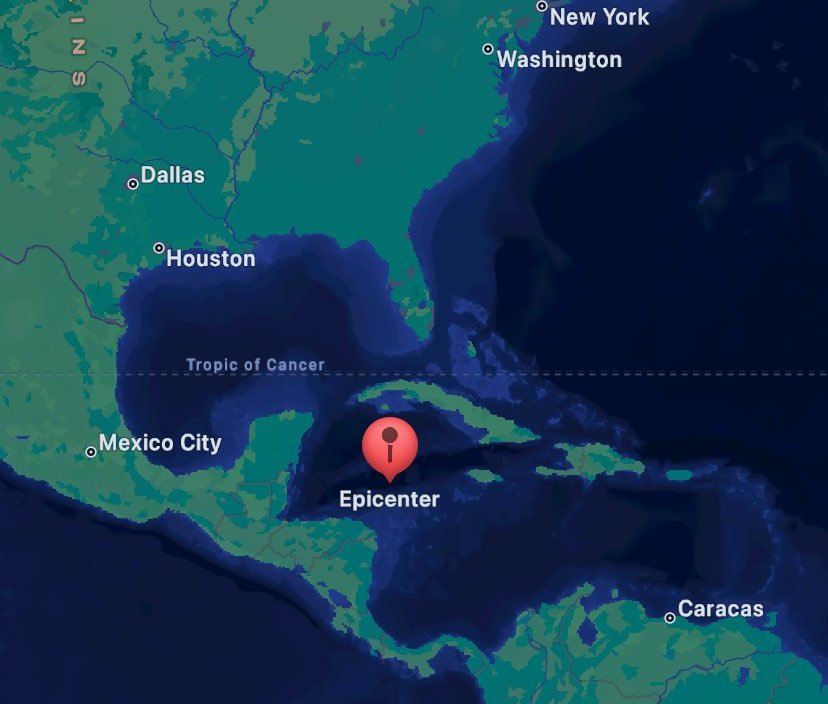 terremoto caraibi