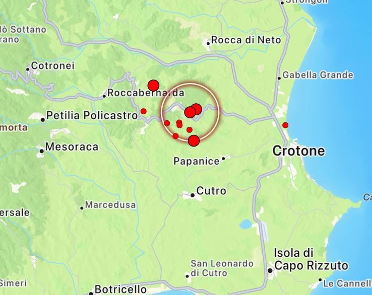terremoto crotone