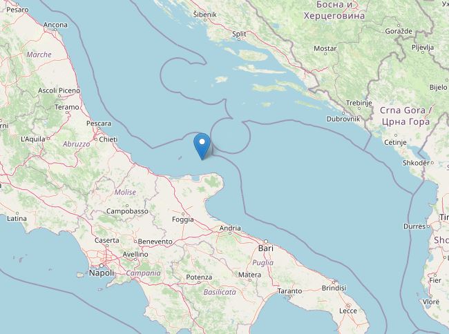 terremoto puglia oggi