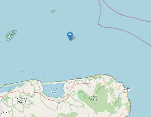 terremoto puglia oggi