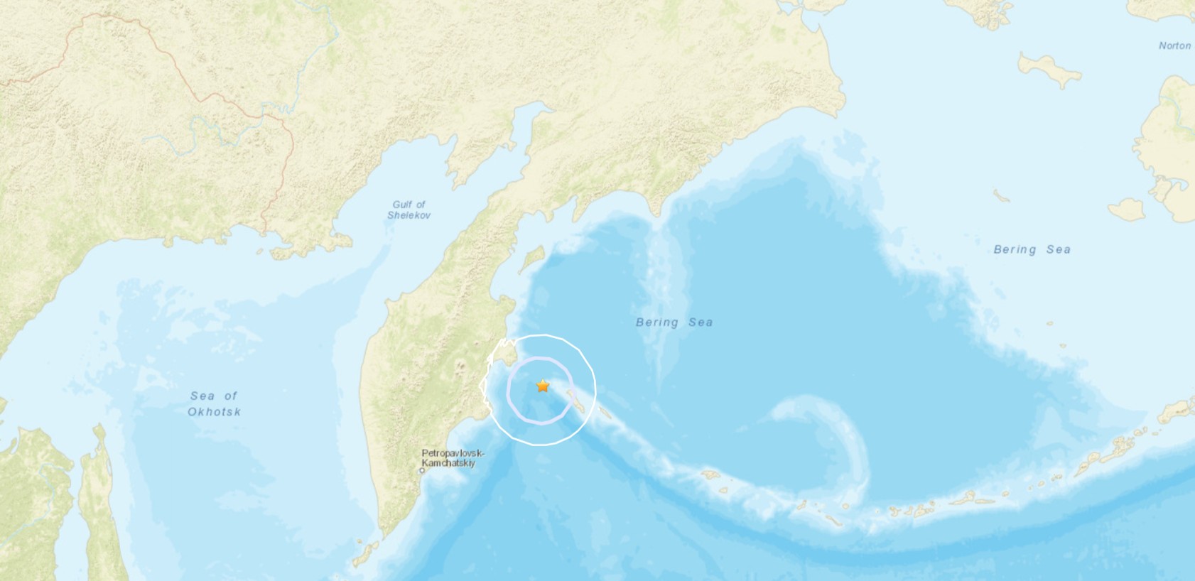 Terremoto Russia, forte scossa davanti alle coste nel Mare di Bering | DATI e MAPPE
