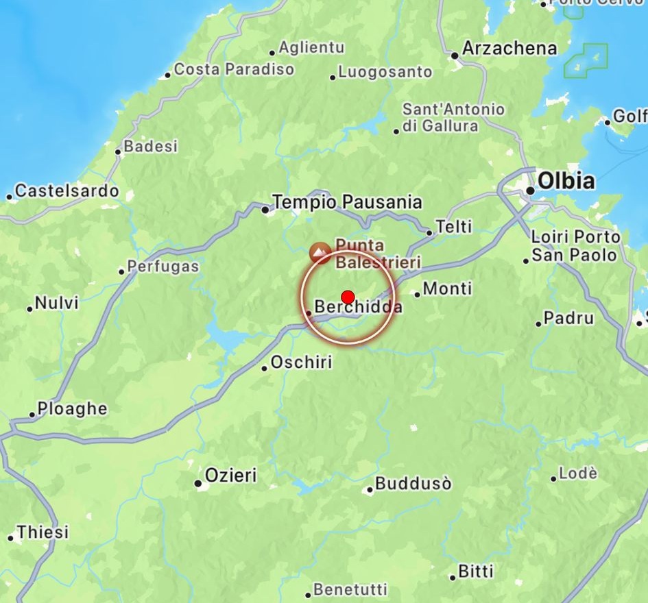terremoto sardegna