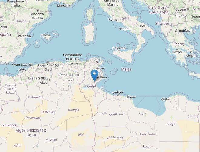 terremoto tunisia oggi