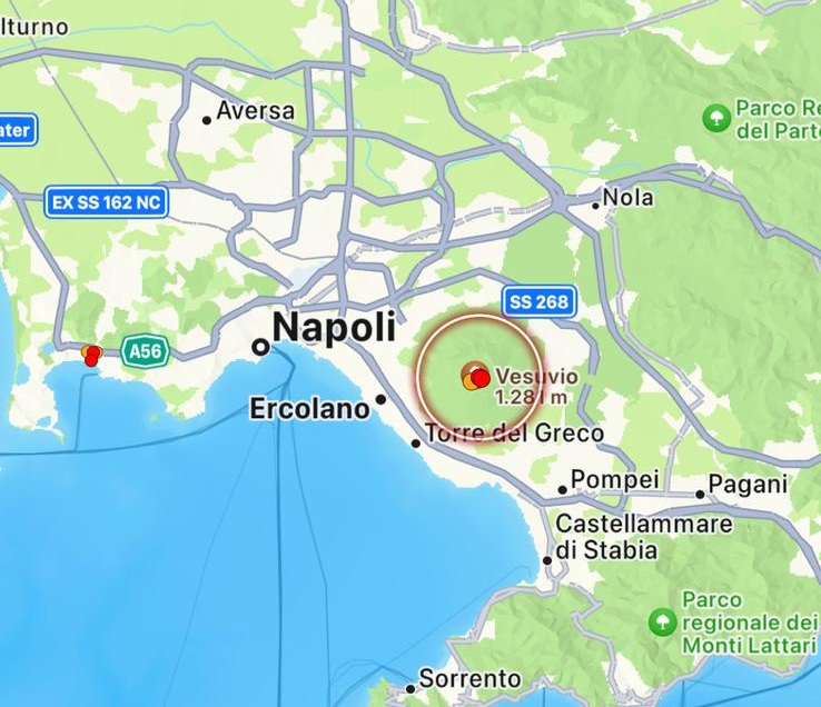 terremoto vesuvio