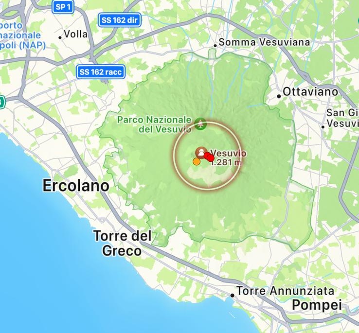 terremoto vesuvio