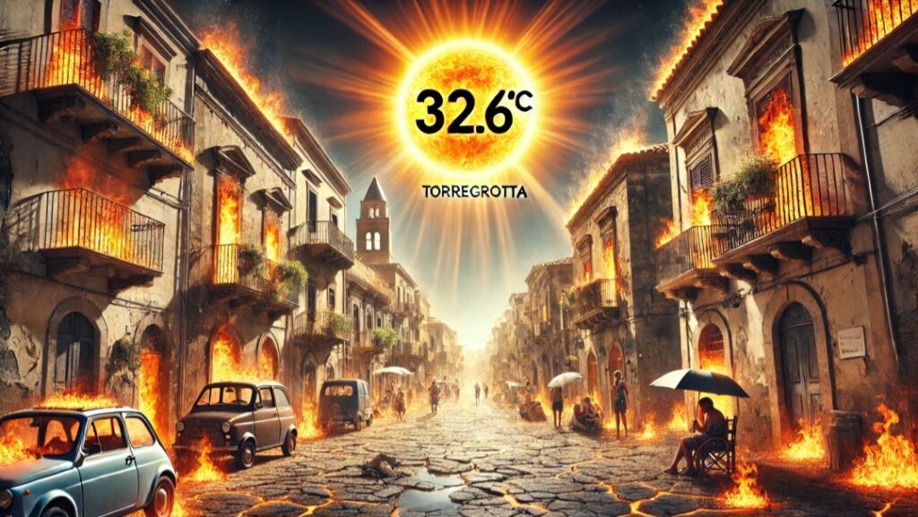 33°C ieri a Torregrotta
