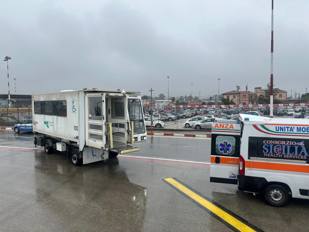 Bimba trasportata Roma