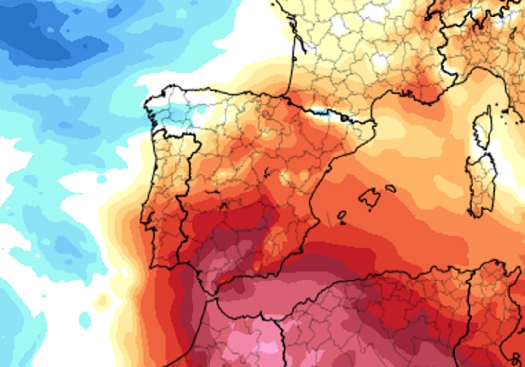 Caldo anomalo in Spagna