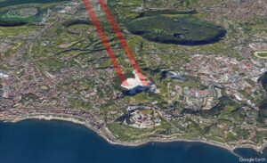 Campi flegrei segnali terremoti spazio