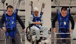 Cina paziente paraplegico