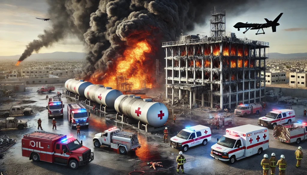 Deposito petrolifero ospedali