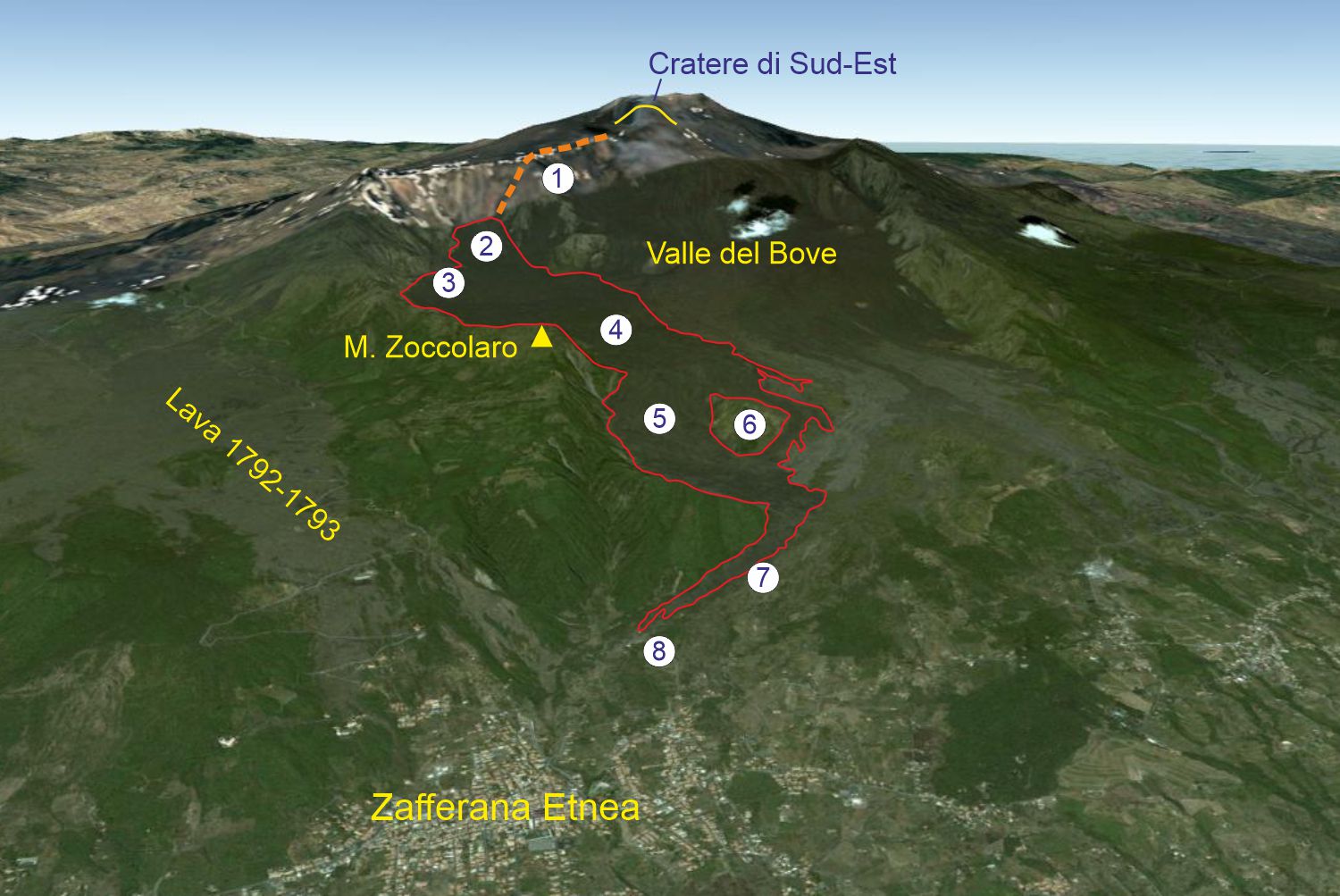 Eruzione Etna 1991-1993