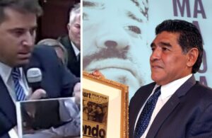 Foto cadavere Maradona