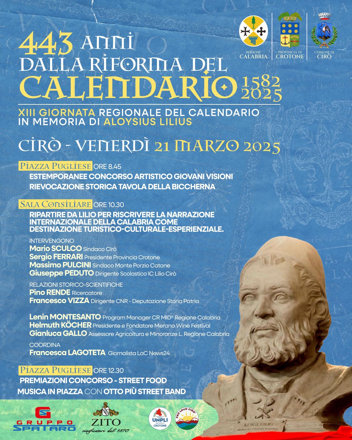Giornata regionale calendario