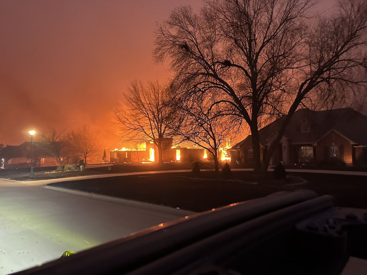 Incendio in Oklahoma