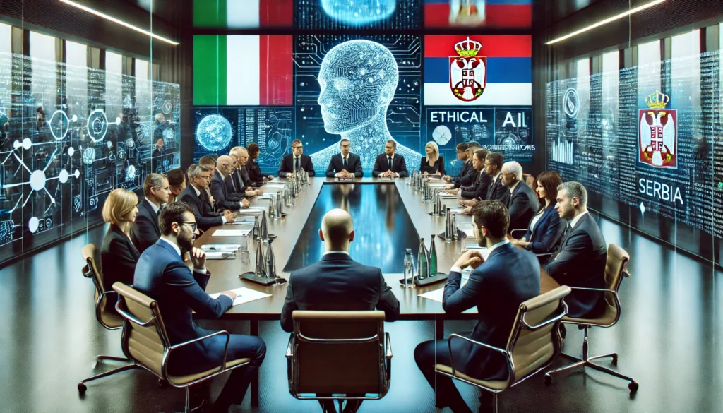 Italia Serbia intelligenza artificiale