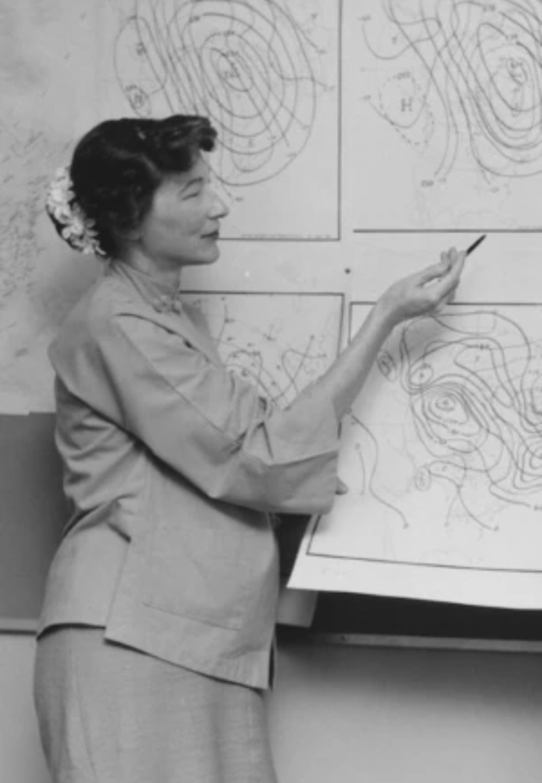 Joanne Simpson mappe meteo