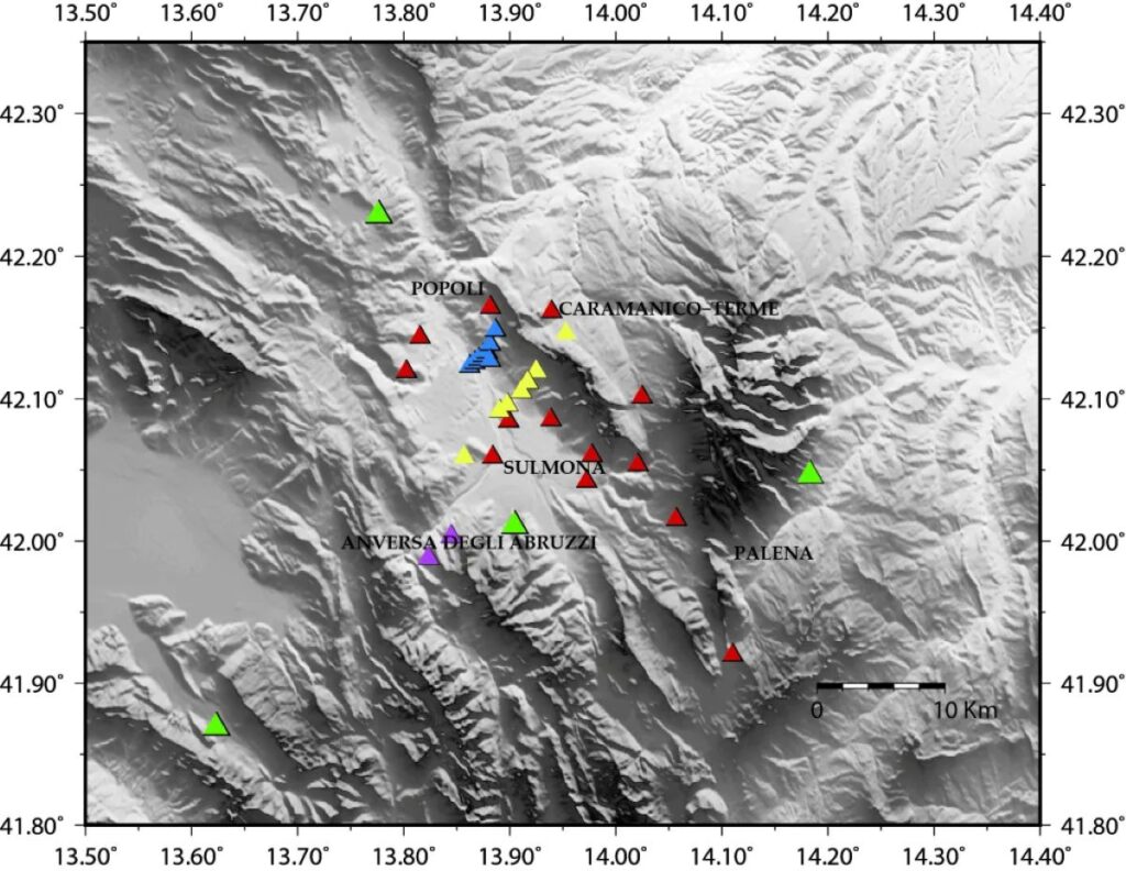 Mappa INGV